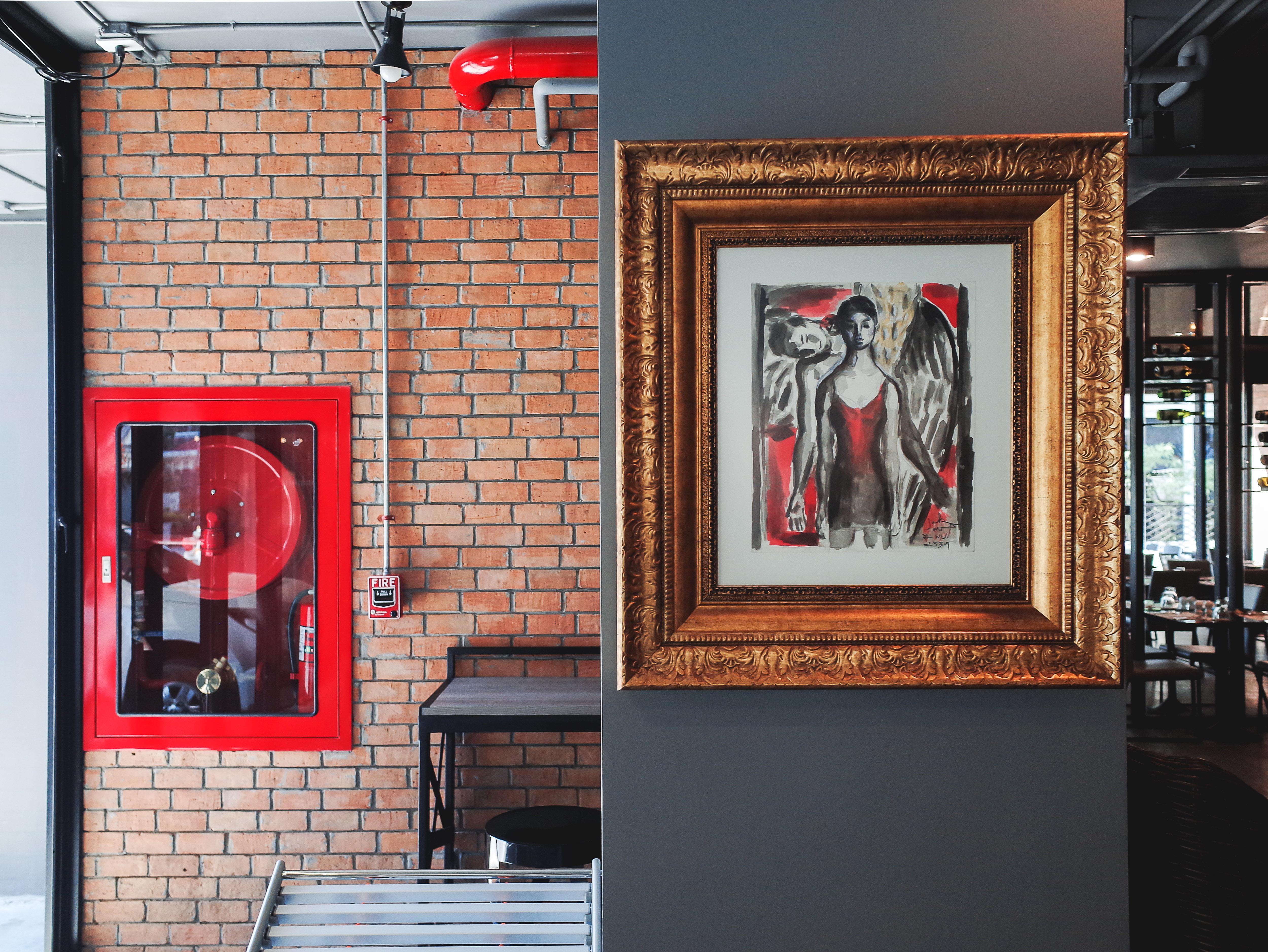 Art Mai Gallery Nimman Hotel Chiang Mai Luaran gambar The interior of the restaurant