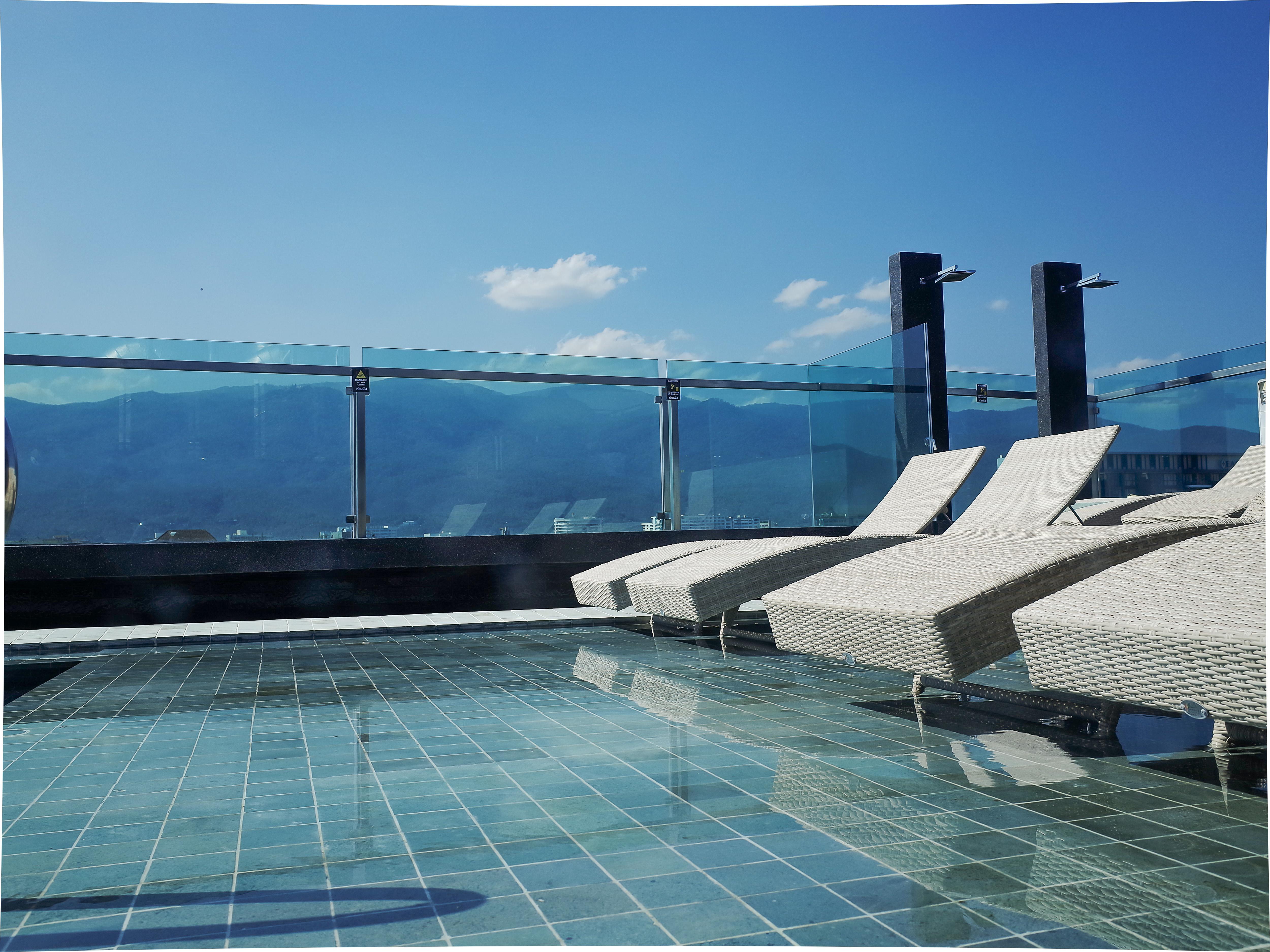 Art Mai Gallery Nimman Hotel Chiang Mai Luaran gambar Sky Pool